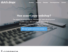 Tablet Screenshot of dutchdrops.com